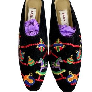 NWOT KAREN SCOTT CHRISTMAS SLIDES